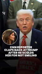 CNN reporter claps back at Trump for his smile remark amid Epstein questions